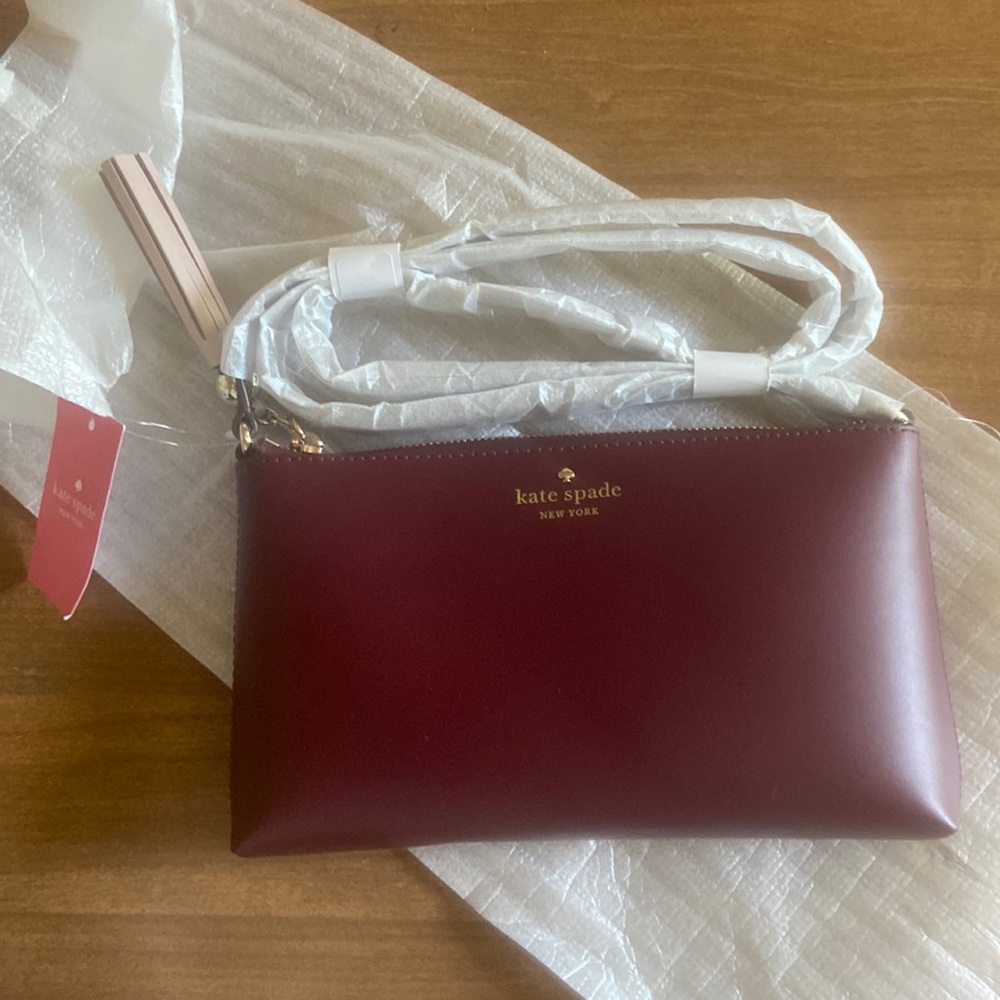 Kate Spade Ivy Street Amy Crossbody Cherrywood